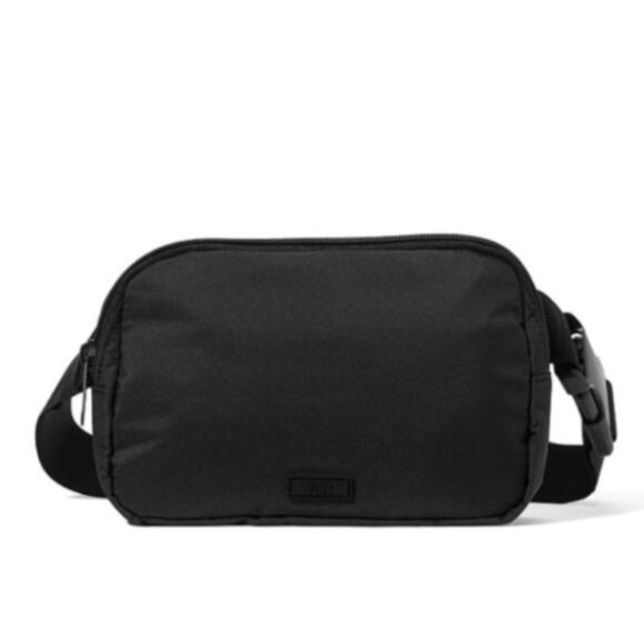 PINK Victoria's Secret Handbags - PINK Victorias Secret belt bag in canvas black sling